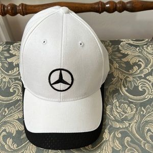 Mercedes-Benz Black and White Baseball Cap